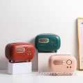 Suporte de telefone doméstico de estilo moderno dispensador de papel plástico caixa de armazenamento de lenços de papel caixa decorativa de lenços de papel